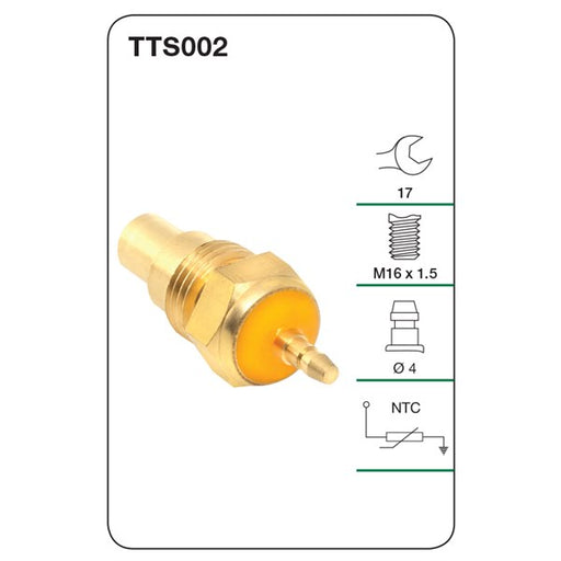 Tridon Water Temperature Sensor - TTS002 - A1 Autoparts Niddrie