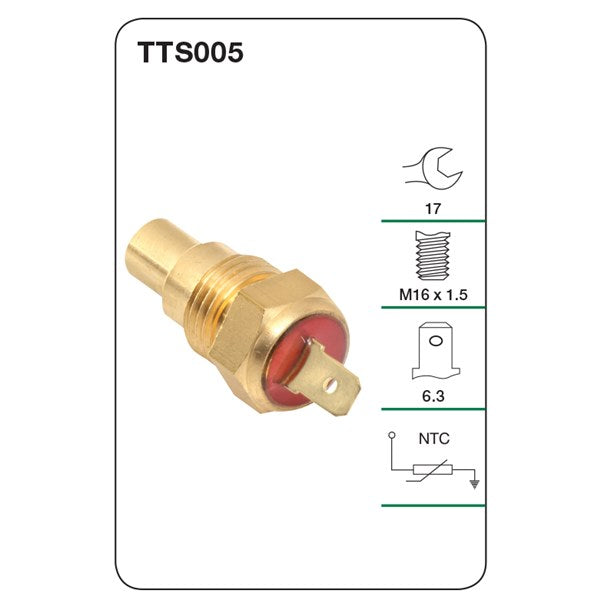 Tridon Water Temperature Sensor - TTS005 - A1 Autoparts Niddrie