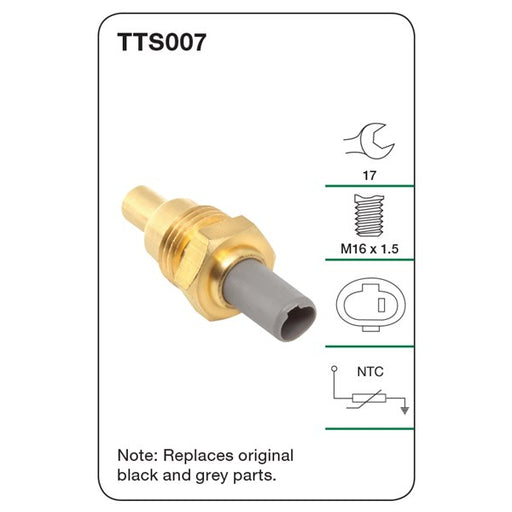 Tridon Water Temperature Sensor - TTS007 - A1 Autoparts Niddrie