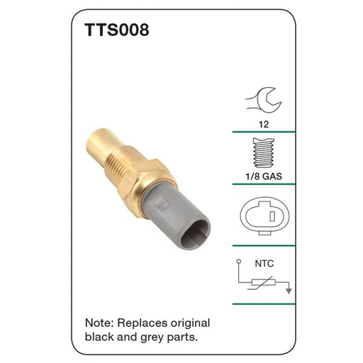 Tridon Water Temperature Sensor - TTS008 - A1 Autoparts Niddrie