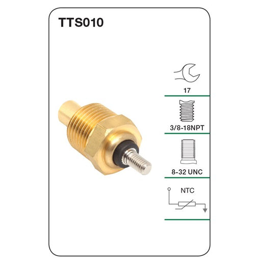 Tridon Water Temperature Sensor - TTS010 - A1 Autoparts Niddrie