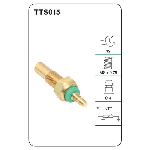 Tridon Water Temperature Sensor - TTS015 - A1 Autoparts Niddrie