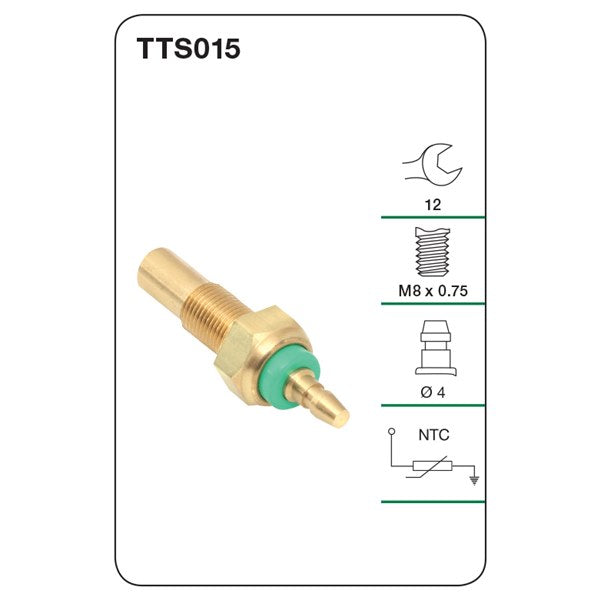 Tridon Water Temperature Sensor - TTS015 - A1 Autoparts Niddrie