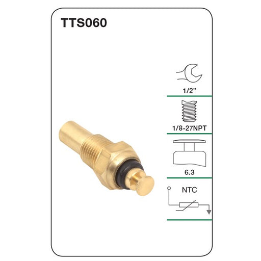 Tridon Water Temperature Sensor - TTS060 - A1 Autoparts Niddrie